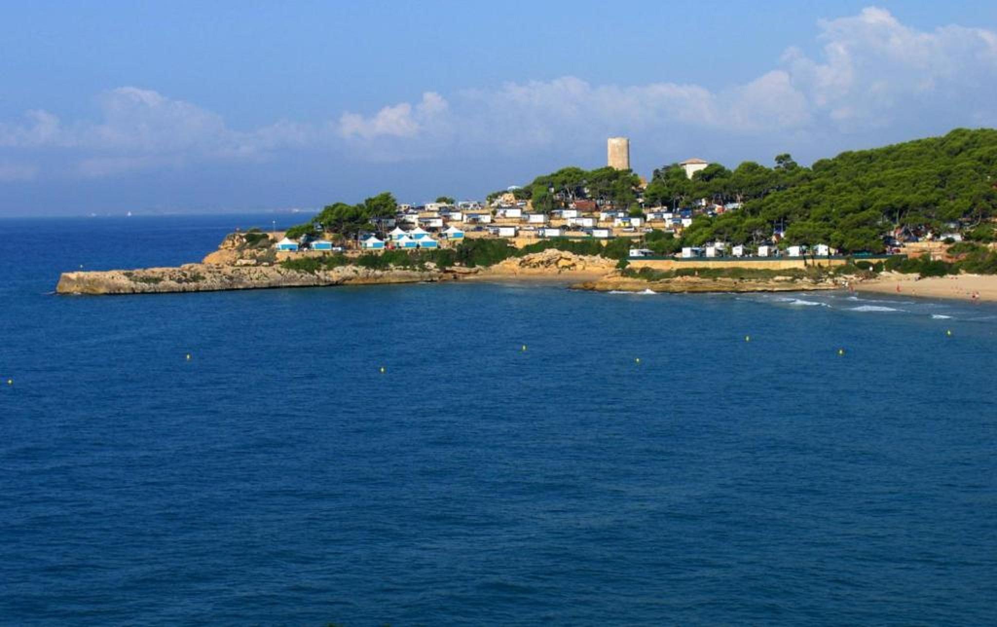 Camping Estival Torre De La Mora Тамарит Экстерьер фото