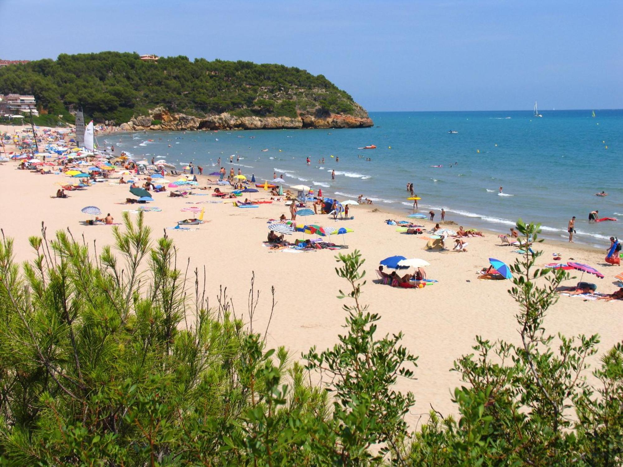 Camping Estival Torre De La Mora Тамарит Экстерьер фото