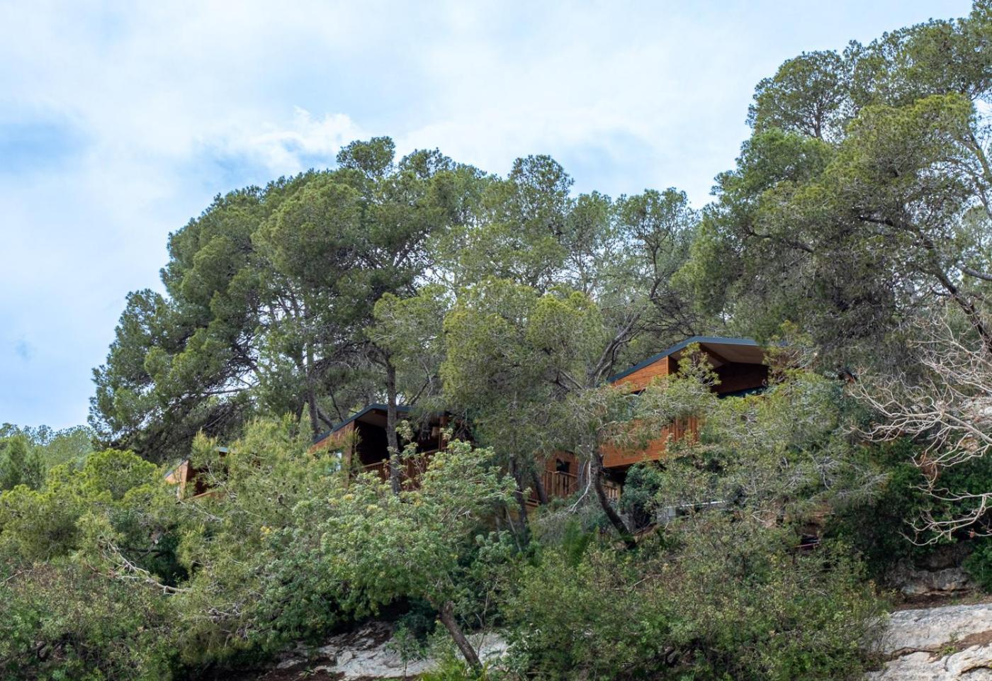 Camping Estival Torre De La Mora Тамарит Экстерьер фото