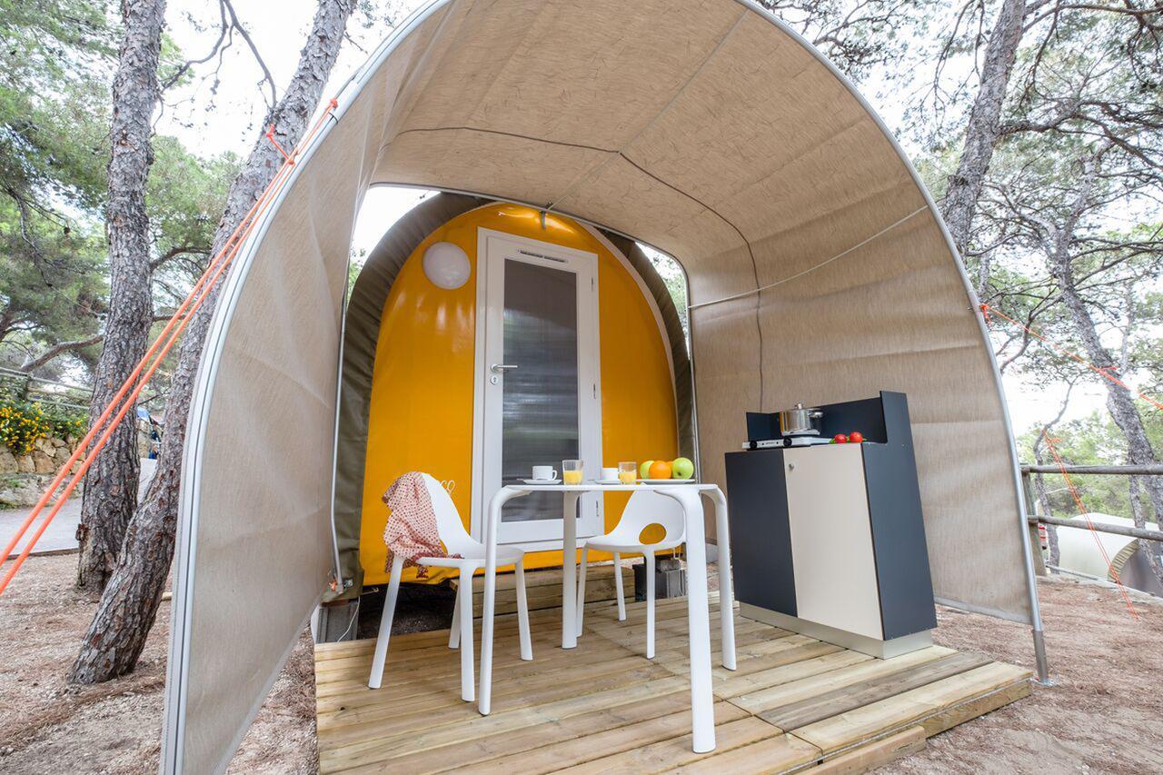 Camping Estival Torre De La Mora Тамарит Экстерьер фото